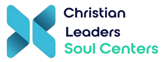 Soul Centers logo featuring a teal and blue geometric cross-style emblem with the words ‘Soul Centers’ in modern lettering.